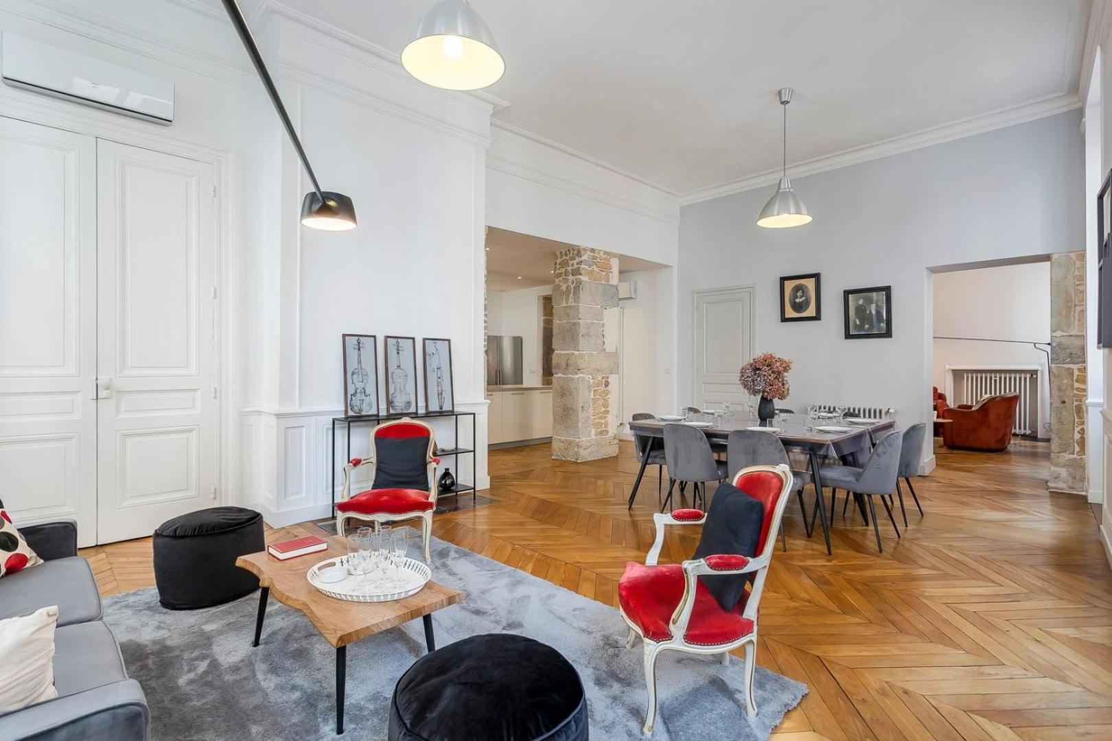 Charlie-Meublee Haut De Gamme-Duplex-260M2-Lyon 1 Ngoại thất bức ảnh