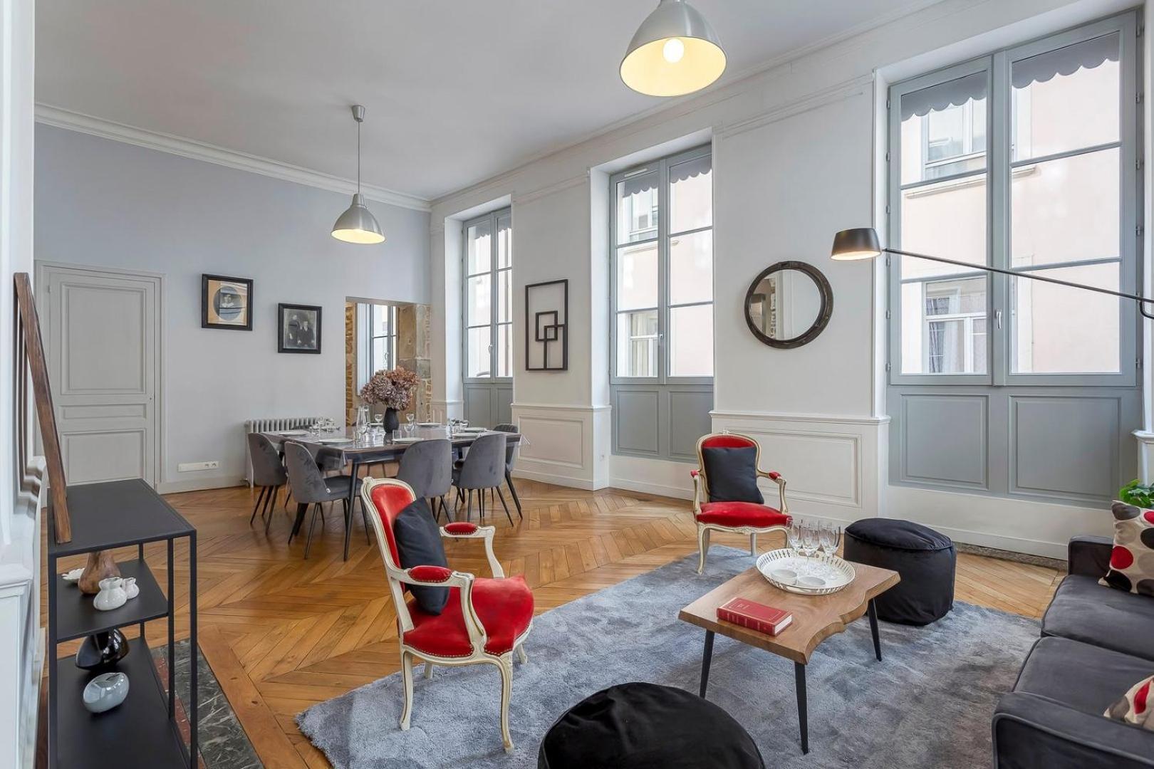 Charlie-Meublee Haut De Gamme-Duplex-260M2-Lyon 1 Ngoại thất bức ảnh