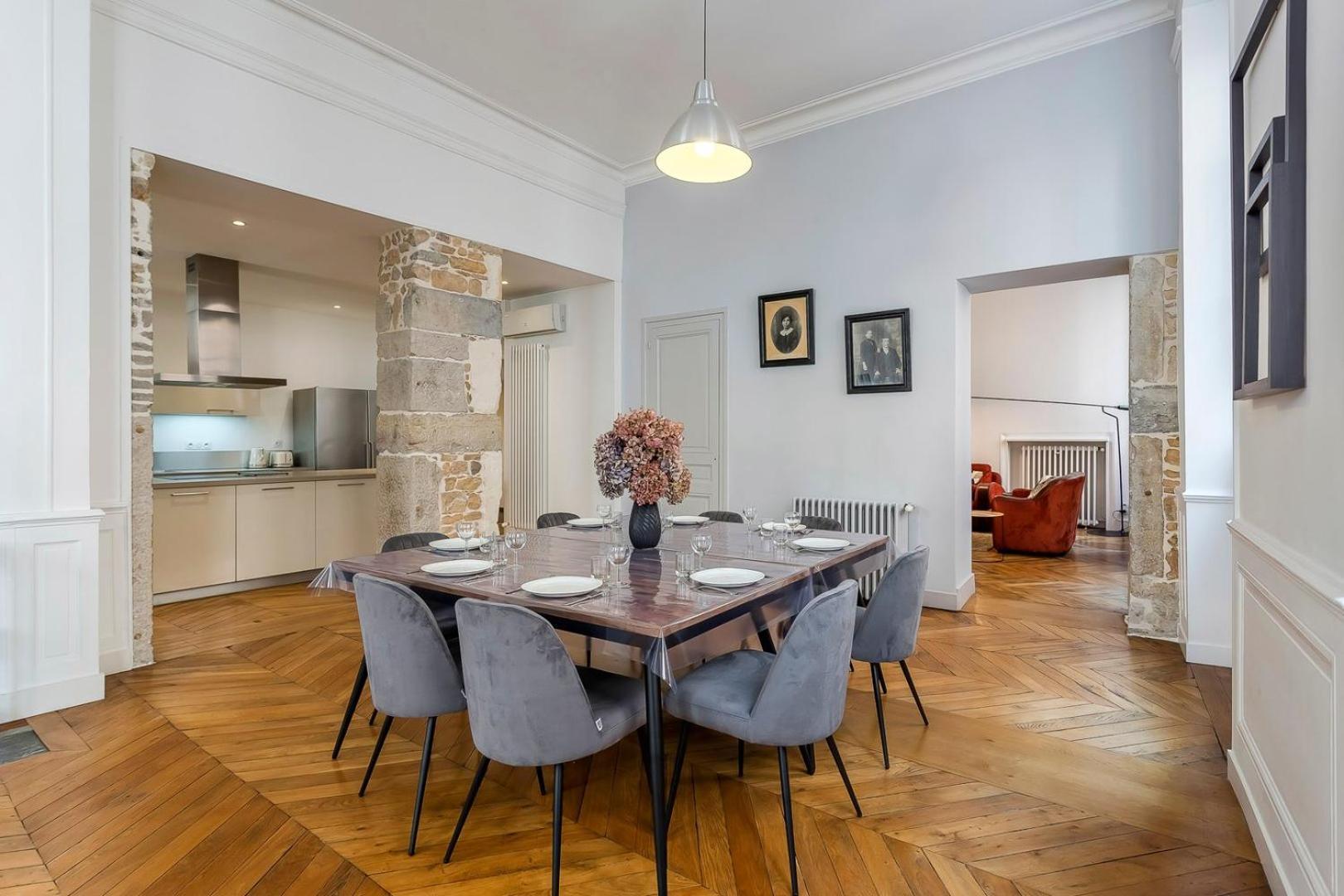 Charlie-Meublee Haut De Gamme-Duplex-260M2-Lyon 1 Ngoại thất bức ảnh
