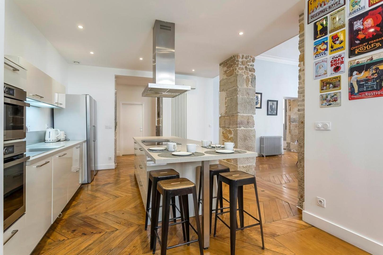 Charlie-Meublee Haut De Gamme-Duplex-260M2-Lyon 1 Ngoại thất bức ảnh