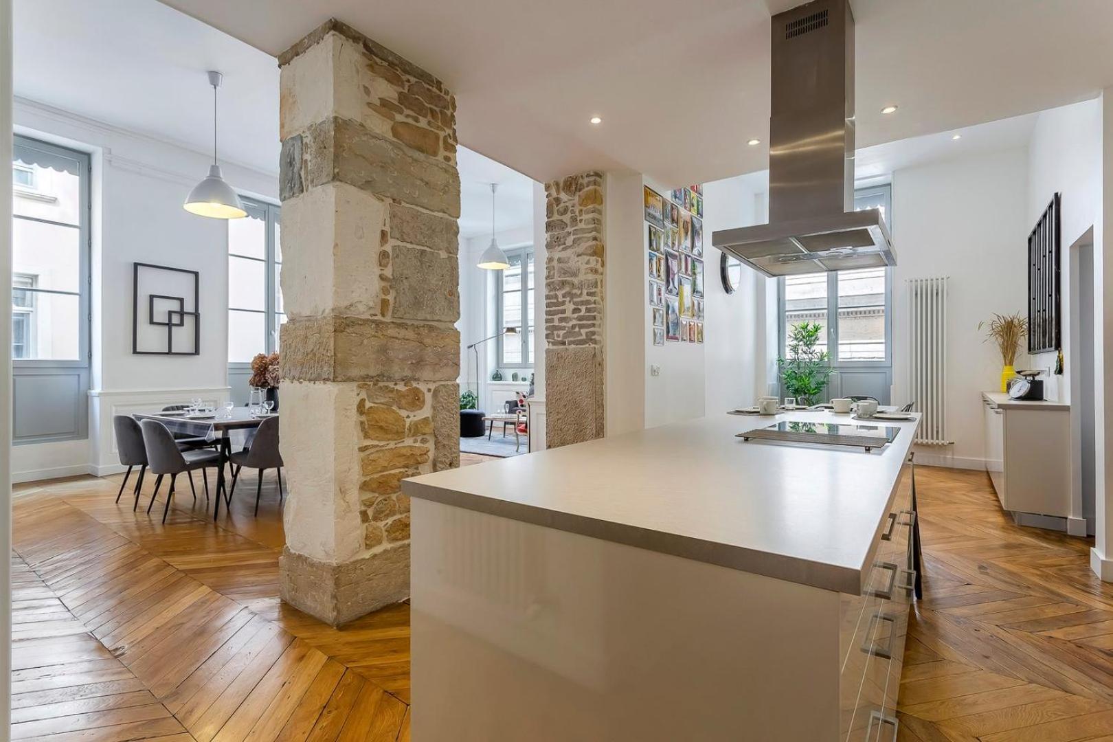 Charlie-Meublee Haut De Gamme-Duplex-260M2-Lyon 1 Ngoại thất bức ảnh